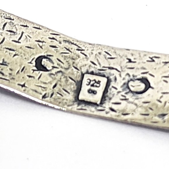 Stunning Handmade Sterling Silver Bar Black Suede Toggle Clasp Bracelet Toggle - Picture 6 of 9